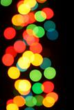colorful christmas  lights background