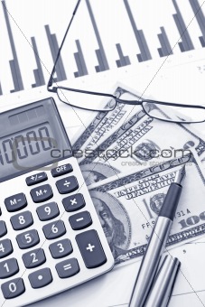Calculate money  with the calculator