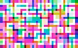 pixelated maze