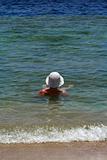 Summer, beach, sea and hat