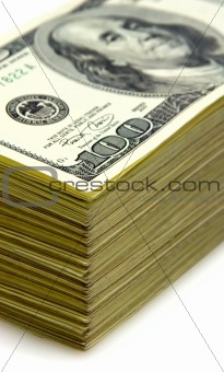 stack of money