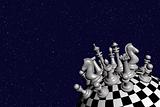3D image of the chess world