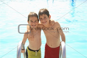 Boys at the Pool