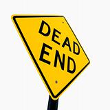 Dead End sign.