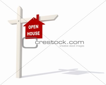 open house signpost