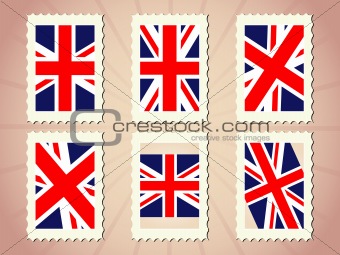 UK Flag Stamp