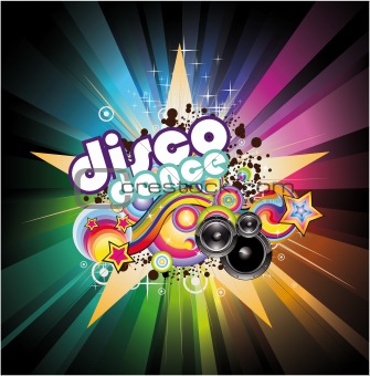 Disco Music Background