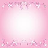 pink flower decorative background
