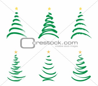 christmas-trees-green