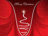 abstract merry christmas background