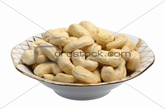 Cashews, isolated