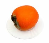 Persimmon, isolated