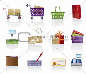 Online Shop icons
