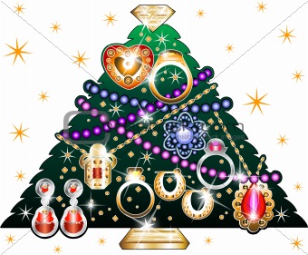 Jewelry Christmas Tree 3
