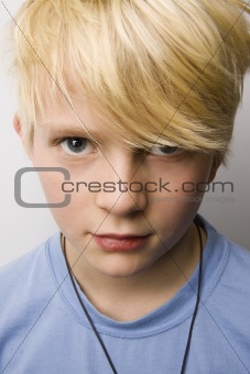 young boy portrait