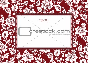 Holiday Frame and Pattern