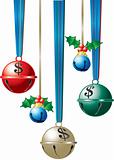 Jingle bells with dollar signs