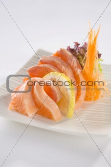 Salmon Sashimi plate