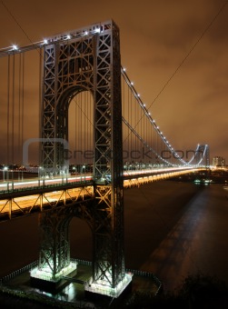 George Washington Bridge at Night