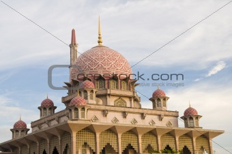 putrajaya mosque,landmark of malaysia