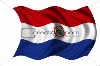 National Flag Paraguay
