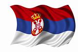 National Flag Serbia