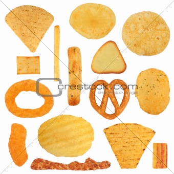 Junk Food Snack Selection