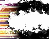Abstract Grunge Stripe Background