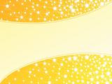 Bright yellow sparkly background, horizontal