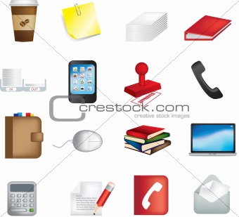 business office items icon