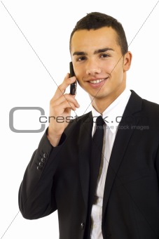 Businessman on Phone