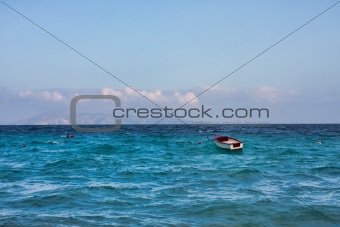 Boat on the sea