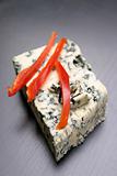 Blue cheese and red pepper