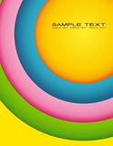 Abstract colored illustration with place for your text.