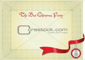 Christmas party Certificate