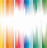 Rainbow Colours Striped background for Brochure