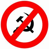 Anti Communism Sign