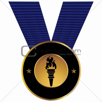 Olympic Torch Medal
