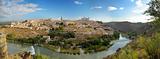 panoramic view of Toledo in Spain