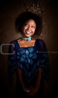 Pretty African-American Woman