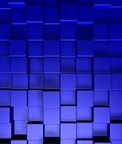 blue cubes background
