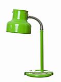 Old green lamp