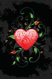 Grunge Valentine's Day card