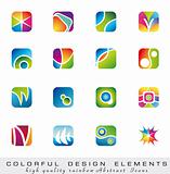 Colorful collection of Design Elements 