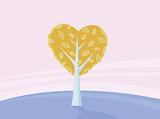 Valentines tree of love