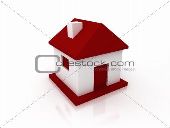 Vector Illustration of little house.