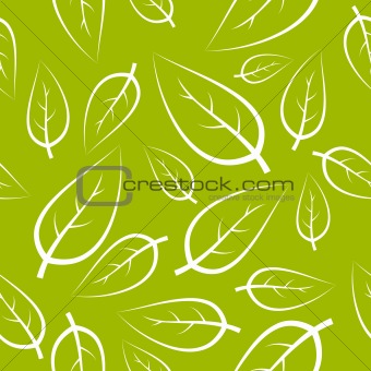 Fresh green leafs texture