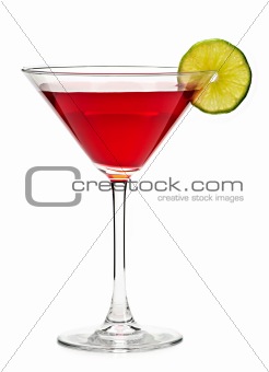 Cosmopolitan cocktail drink