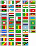 african flags collection