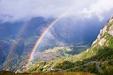 Norway. Rainbow